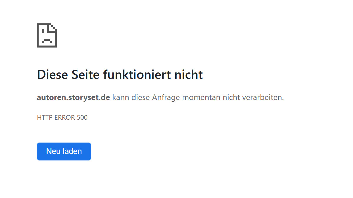 HTTP ERROR 500 beim Editieren eines Inhaltstyps mit vielen Feldern