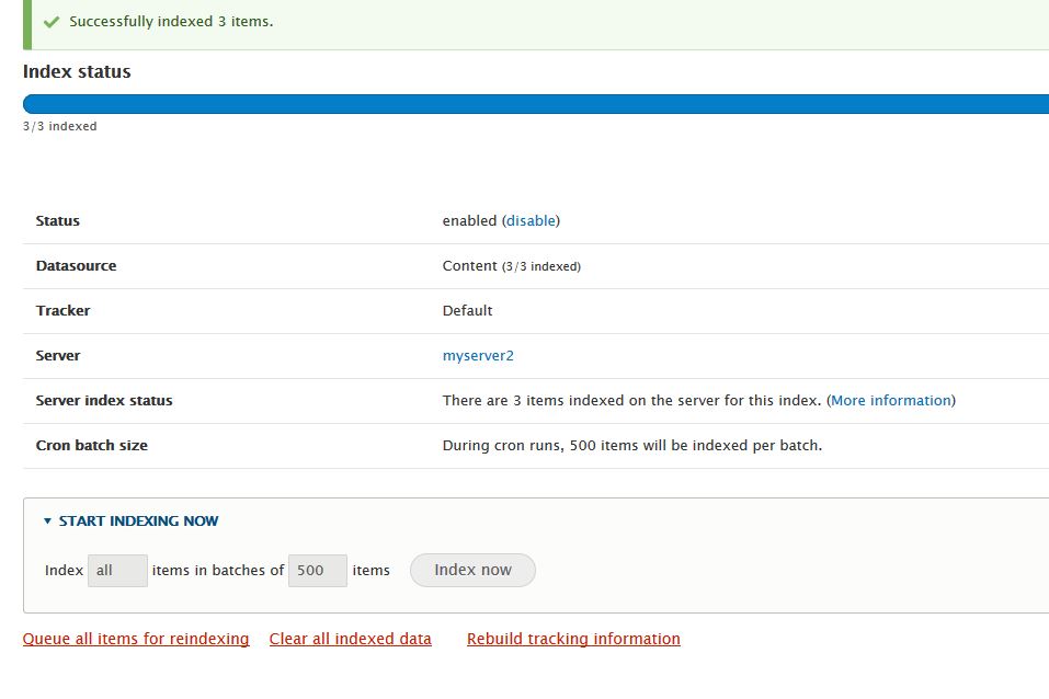 Drupal 8 Eine View mit Search API konfigurieren