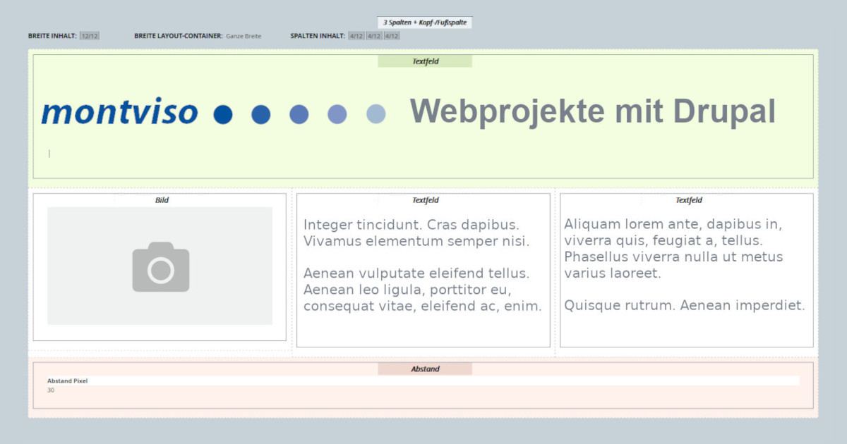 Ist Drupal auch für kleinere Web-Projekte geeignet?
