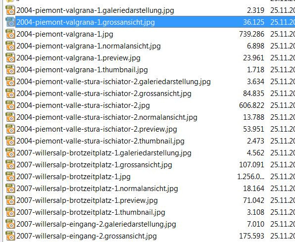 Nachbau einer Drupal 6 -Bildergalerie nach dem Upgrade auf Drupal 7