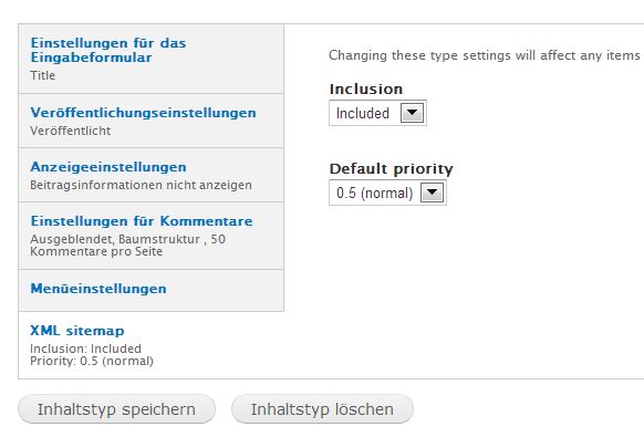 Drupal XML-Sitemap erzeugen Drupal XML-Sitemap erzeugen